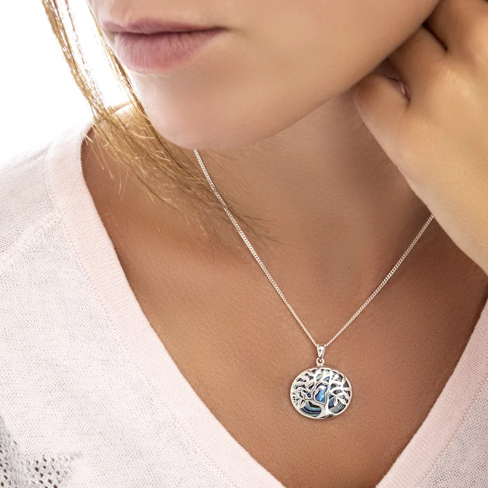 Abalone Tree of Life Pendant - Image 5