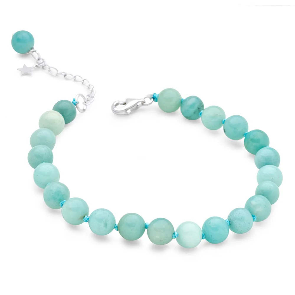 Amazonite Bead Bracelet