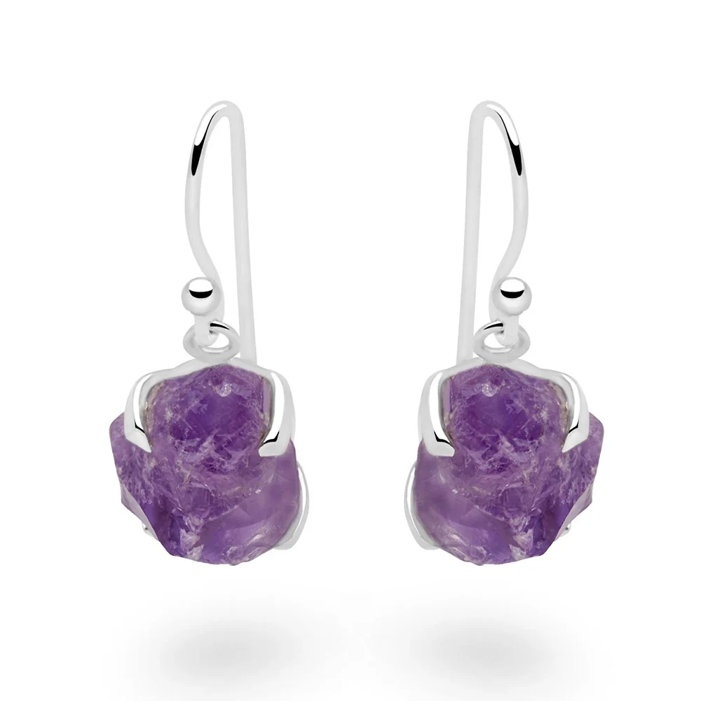 Amethyst Earrings (B223E01) - Image 4