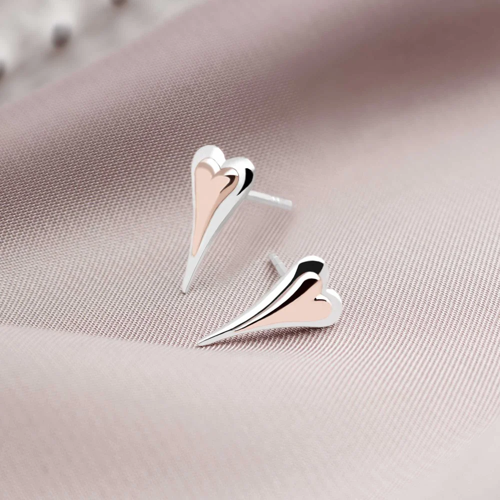 Amour Fusion Heart Studs - Image 4