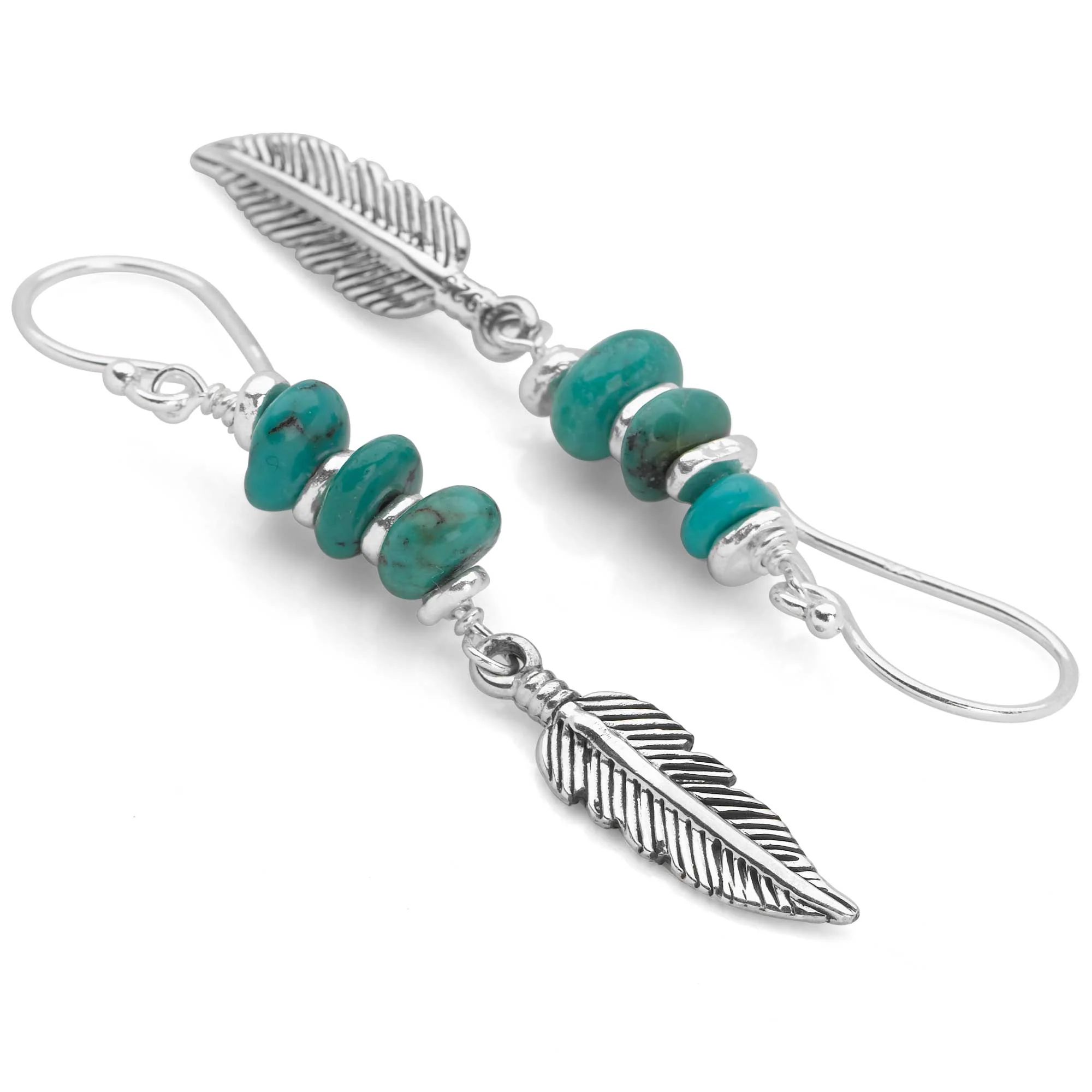 Apache Turquoise Earrings - Image 4