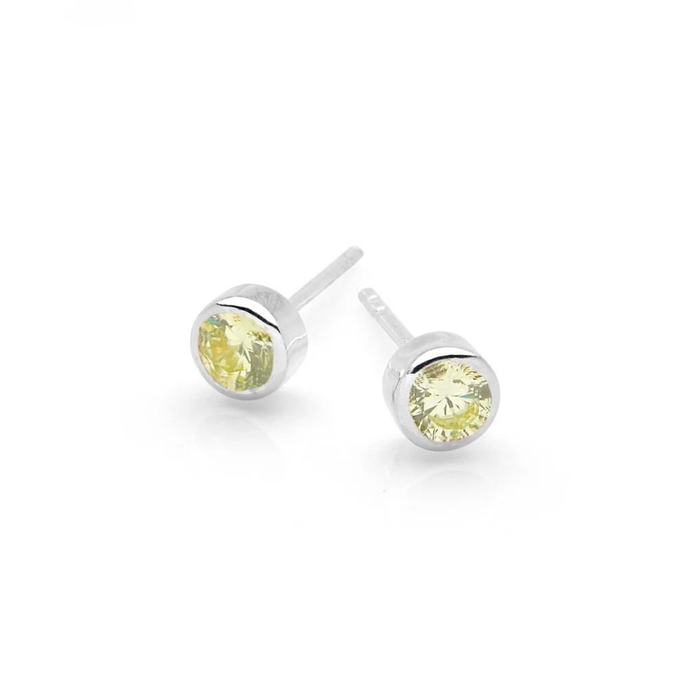 August Birthstone Studs