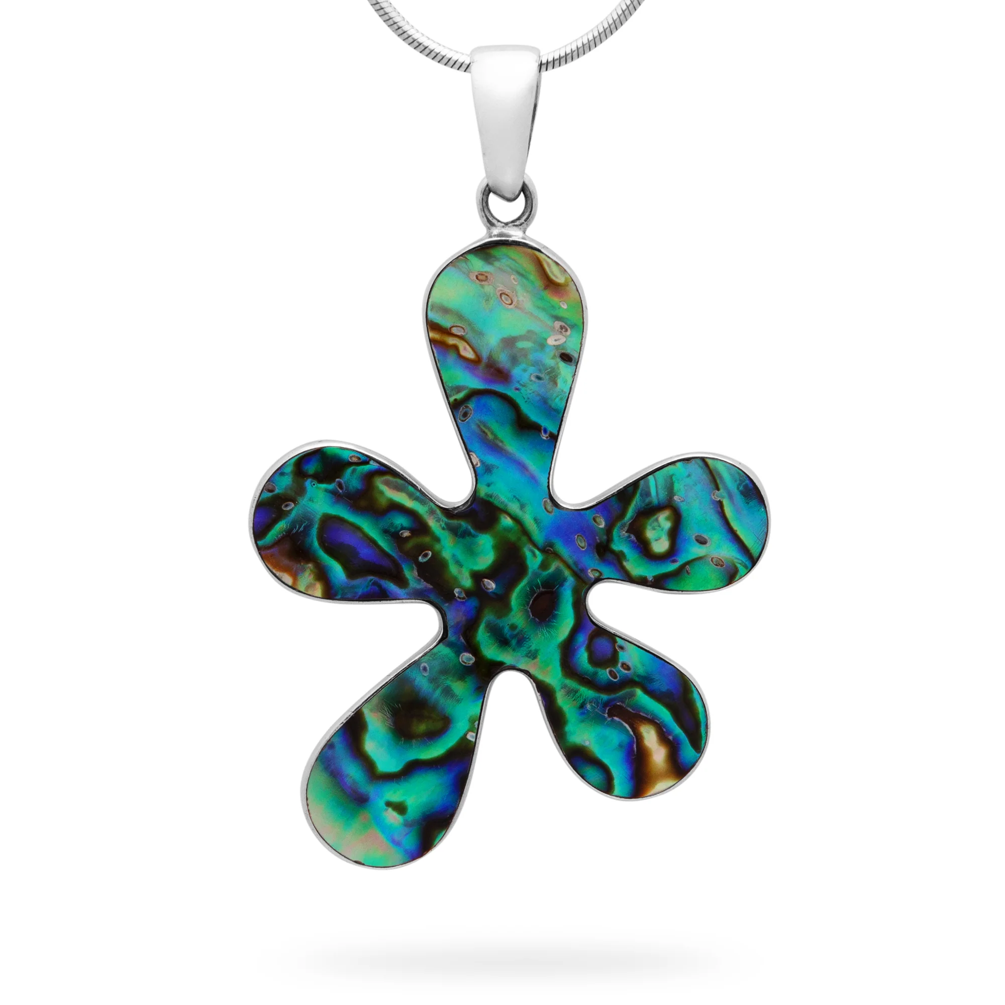 Bali Abalone Starfish Pendant (B728P01)