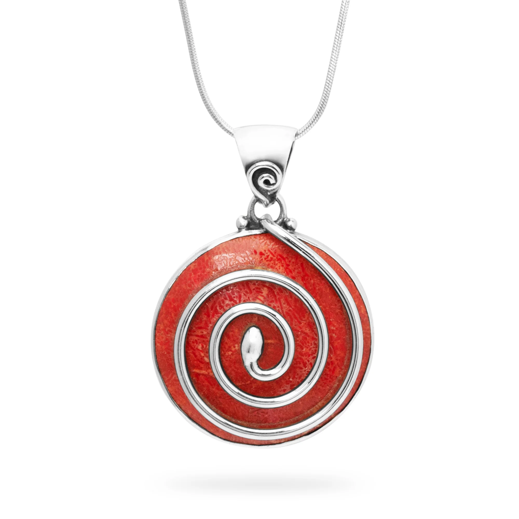Bali Coral Snake Pendant (B615P01)