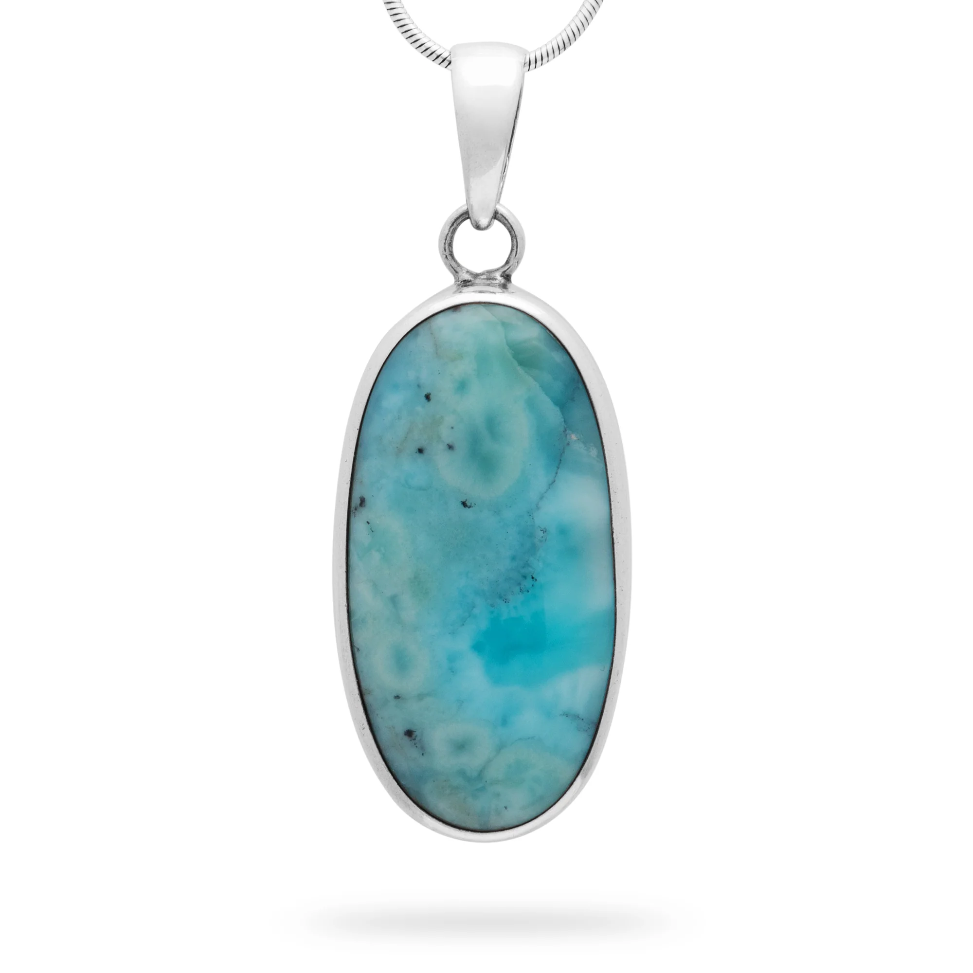 Bali Oval Turquoise Pendant (B744P01)