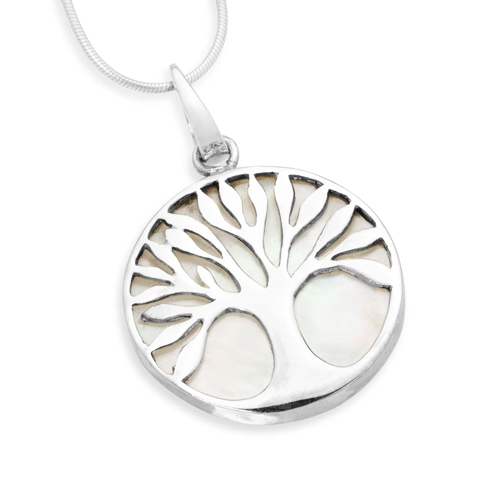 Bali Tree of Life Mother of Pearl Pendant (B613P01)