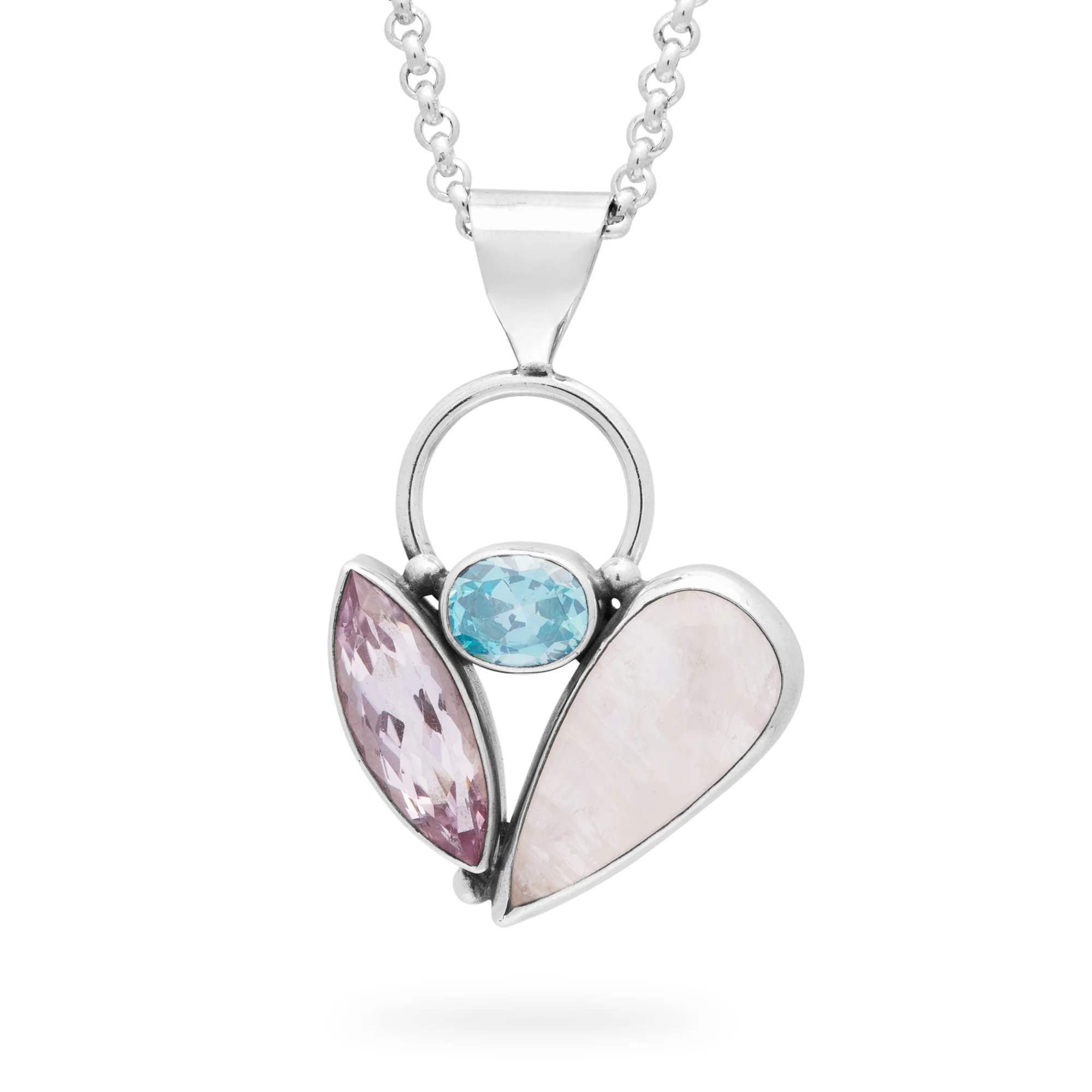 Bali Triple Stone Pendant (B717P01)