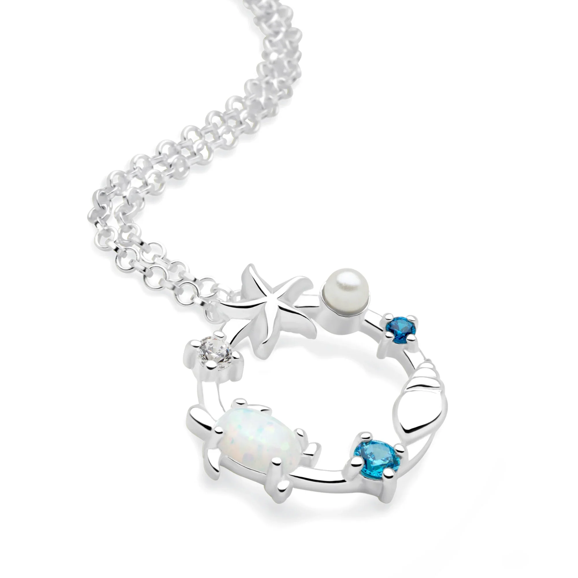Blue Ocean Necklace