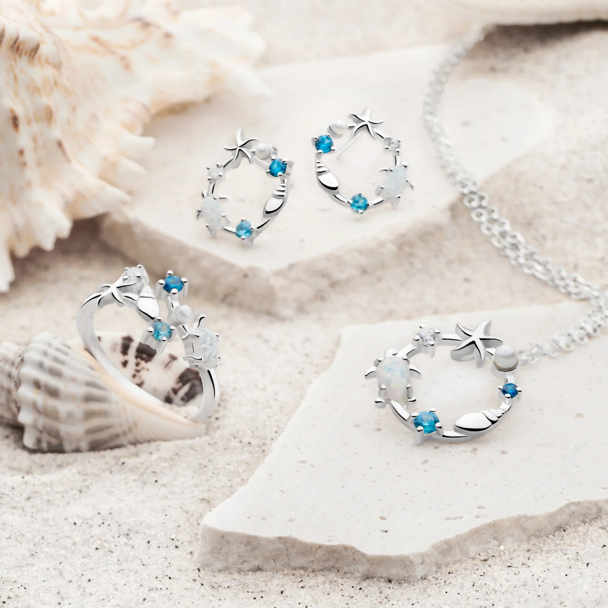 Blue Ocean Necklace - Image 4