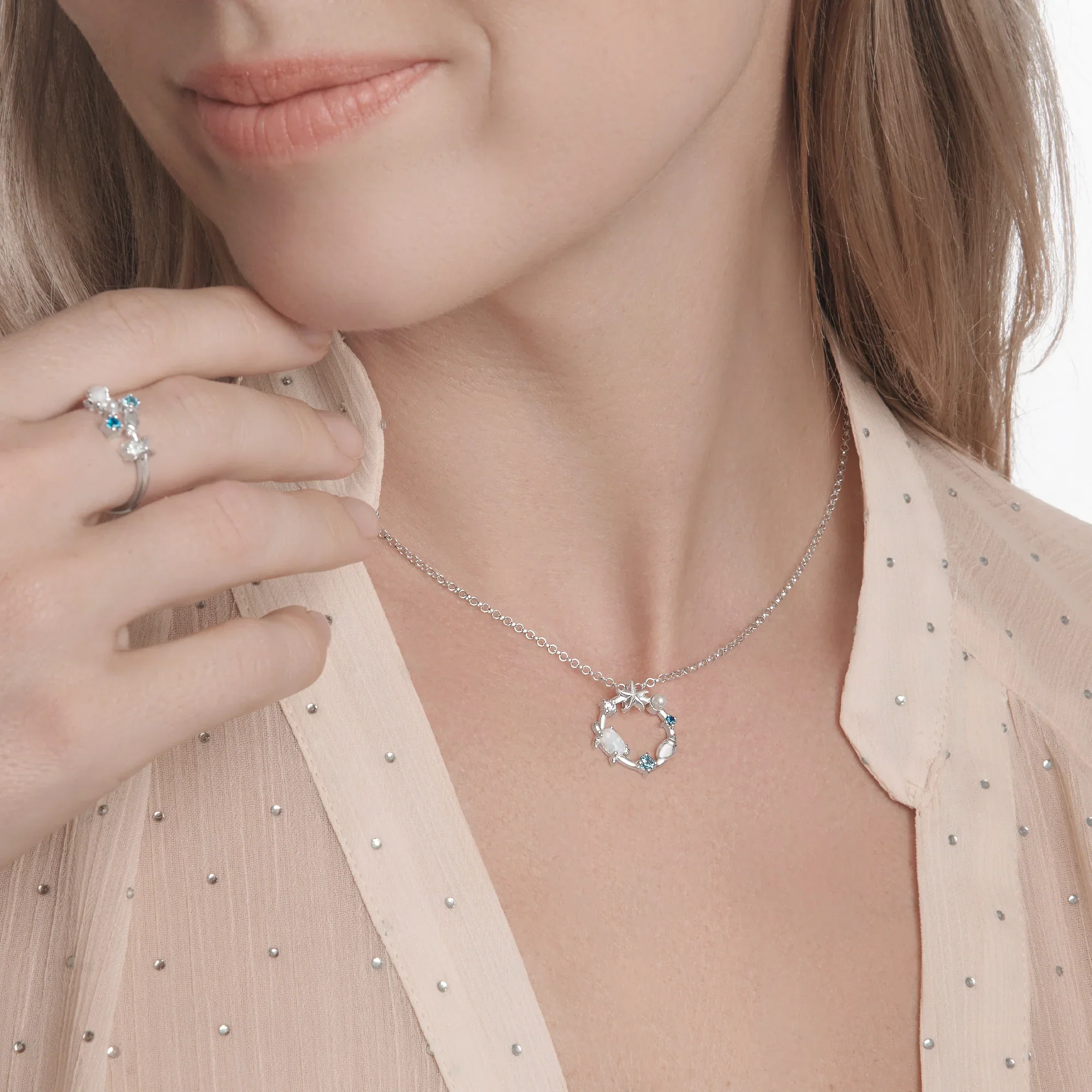 Blue Ocean Necklace - Image 5