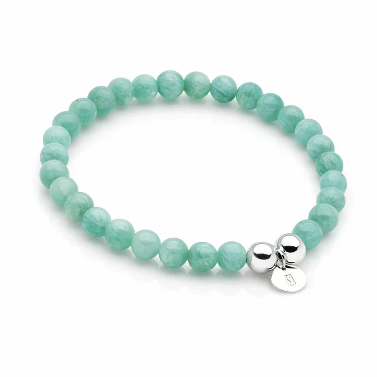 Bodhi Bead Amazonite Bracelet