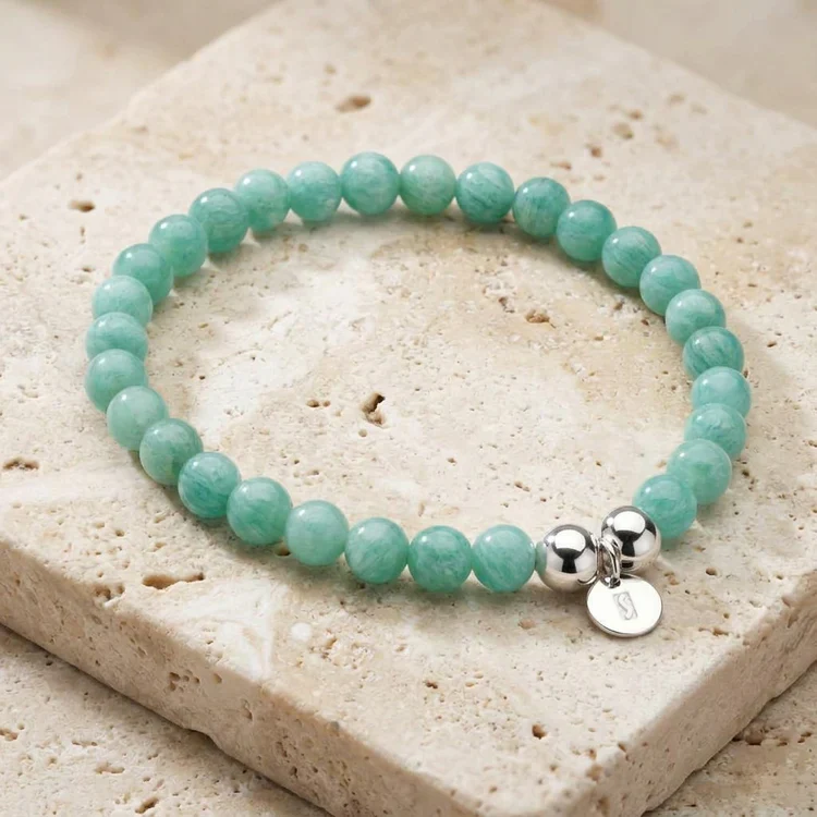Bodhi Bead Amazonite Bracelet - Image 2