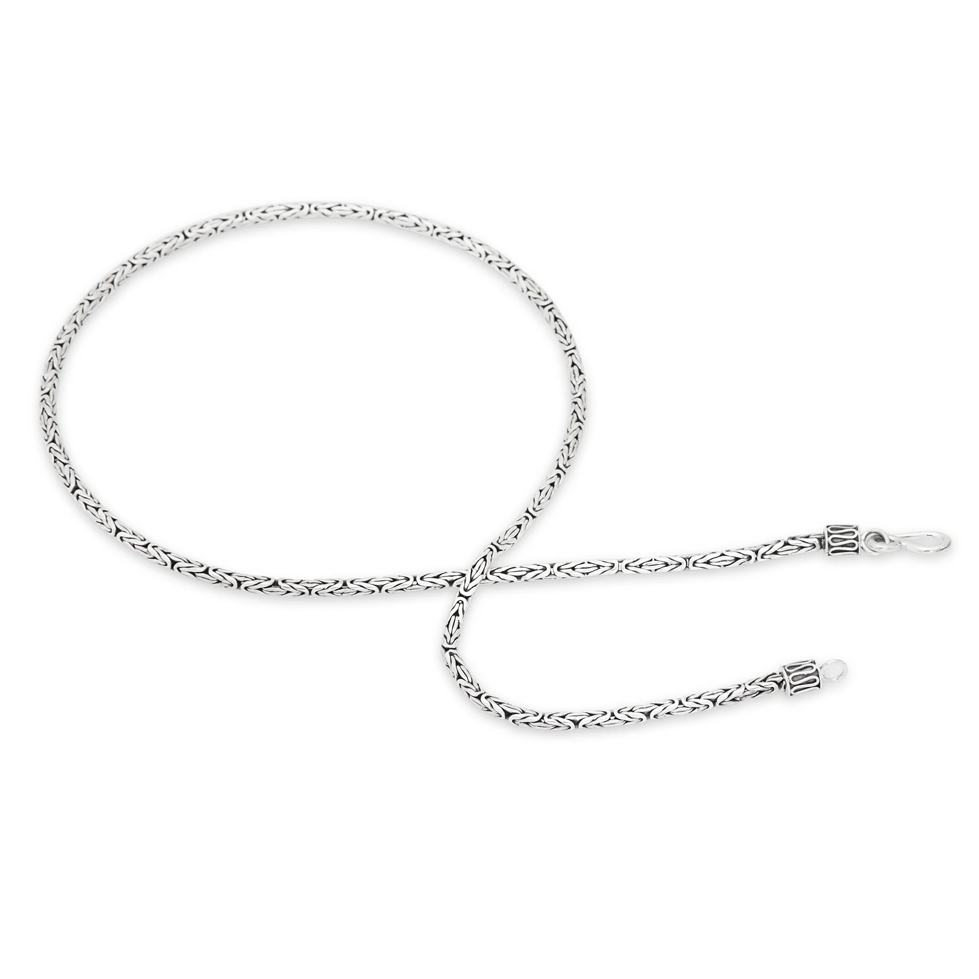 Borobudur Silver Chain Necklace - Image 2