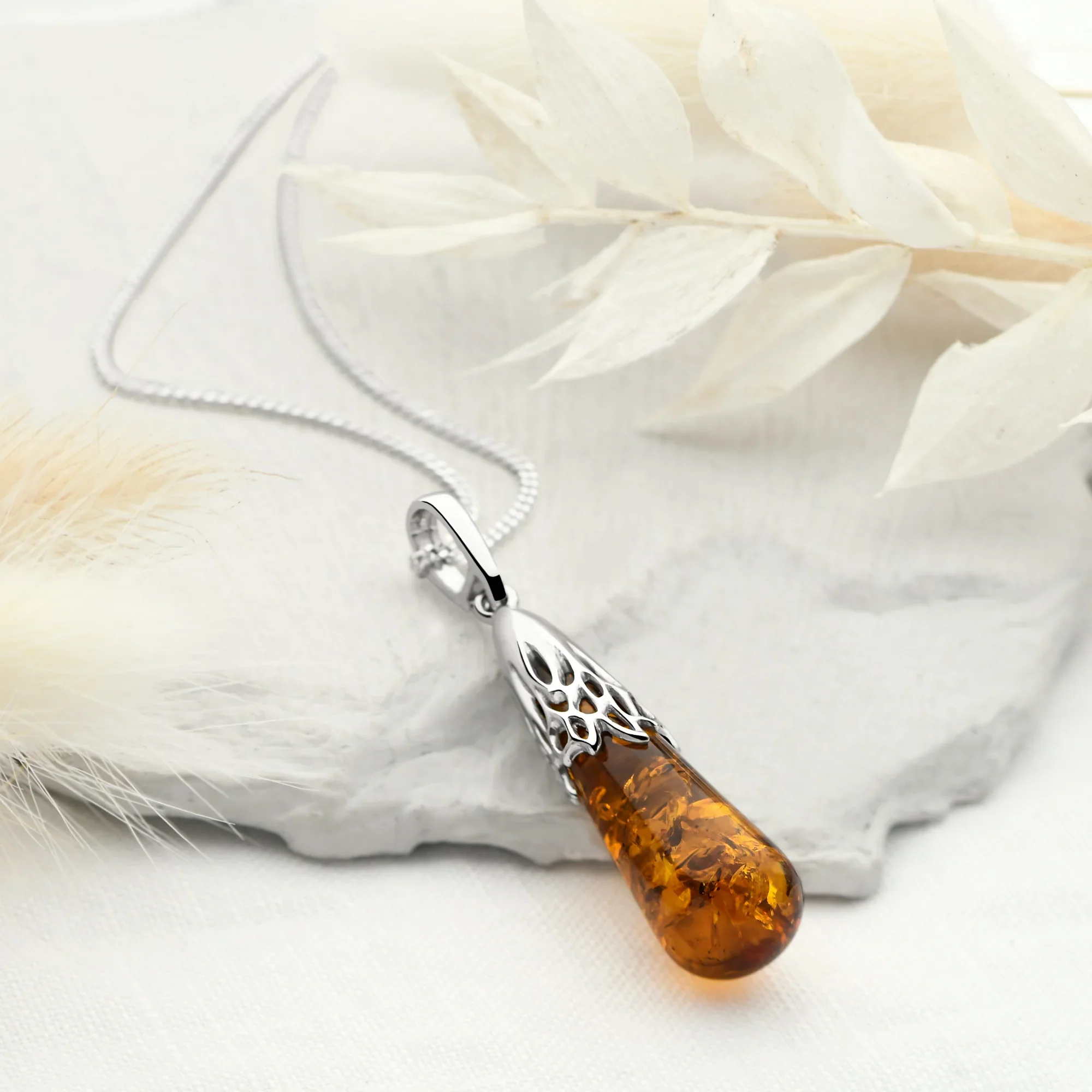 Melting Amber Pendant - Image 2