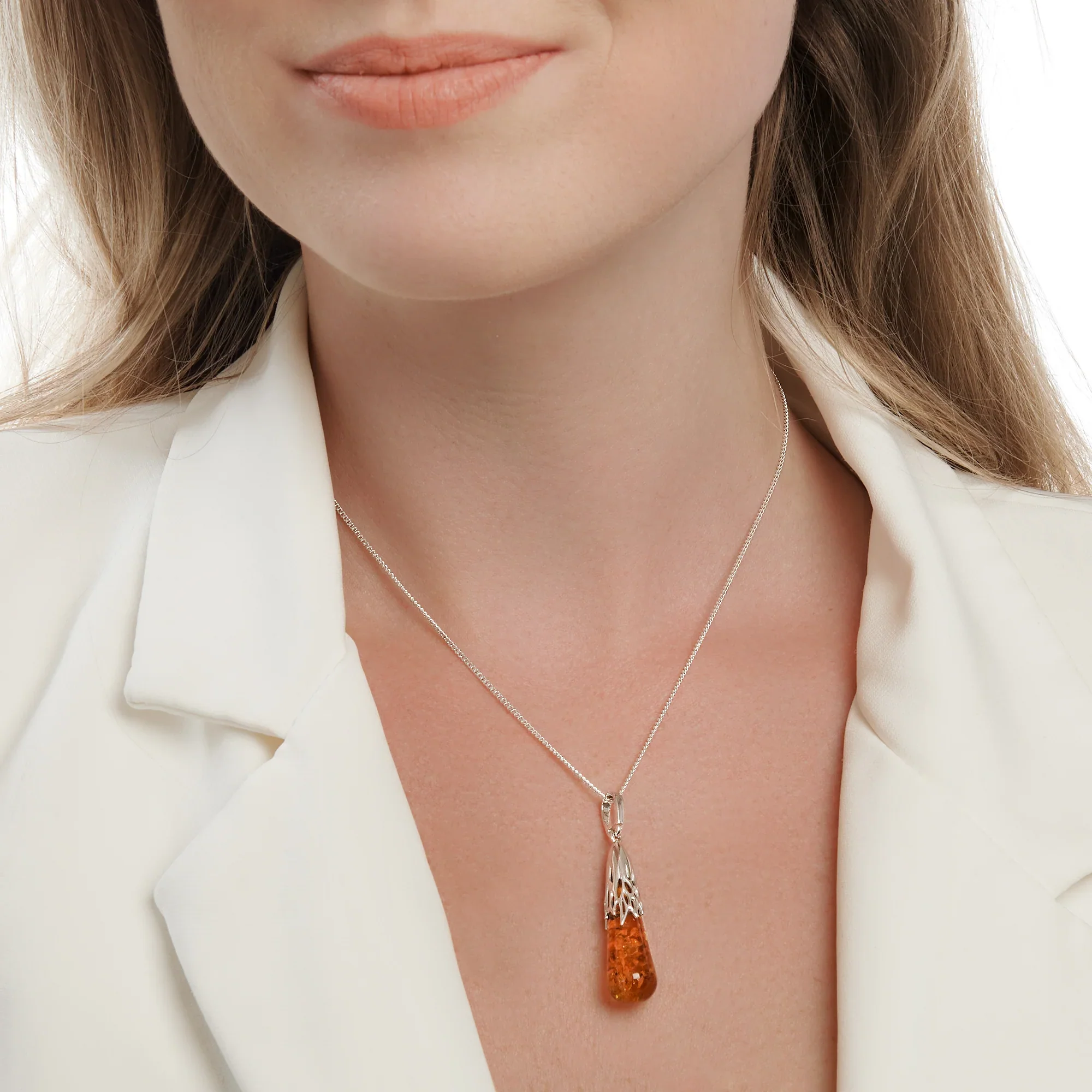 Melting Amber Pendant - Image 3