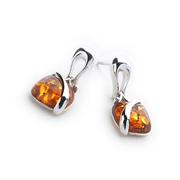 Cognac Honey Earrings - Image 4
