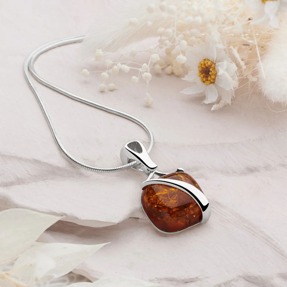 Cognac Honey Pendant - Image 3