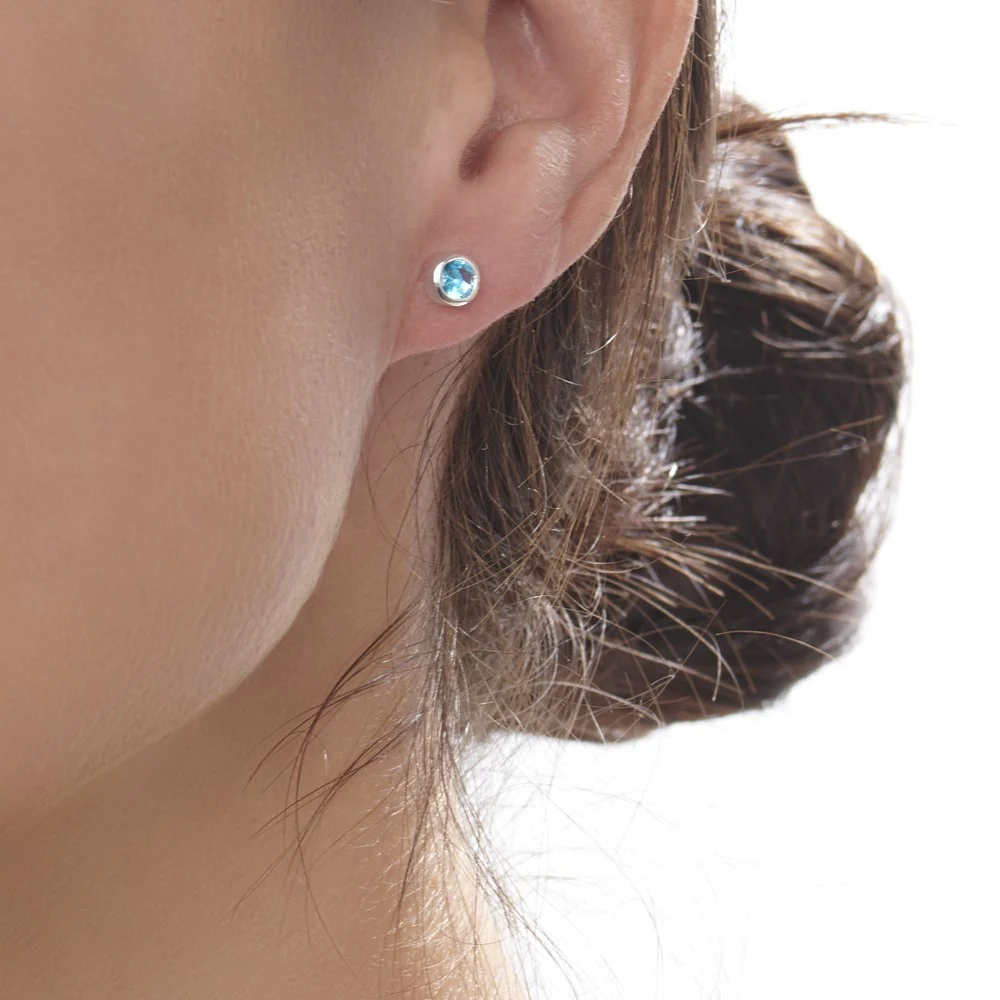 December Birthstone Studs - Image 3