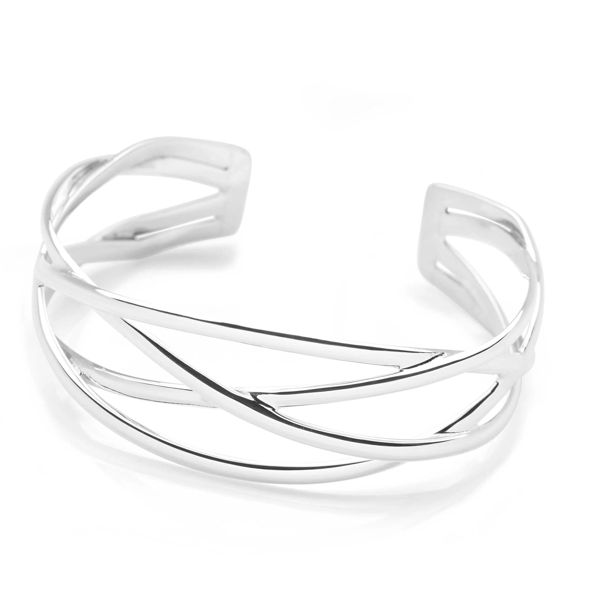 Del Fuego Silver Bangle - Image 4