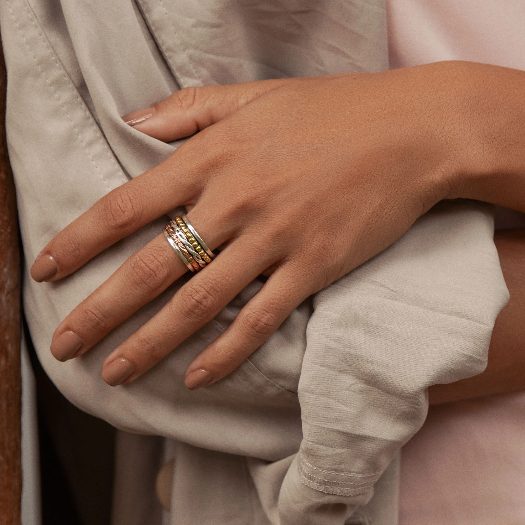 Desert Rose Spin Ring - Image 3