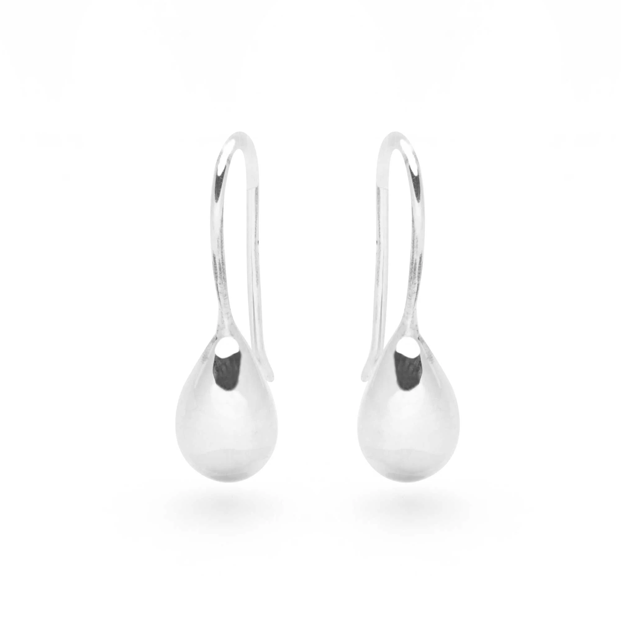Dew Drop Silver Earrings - Image 4