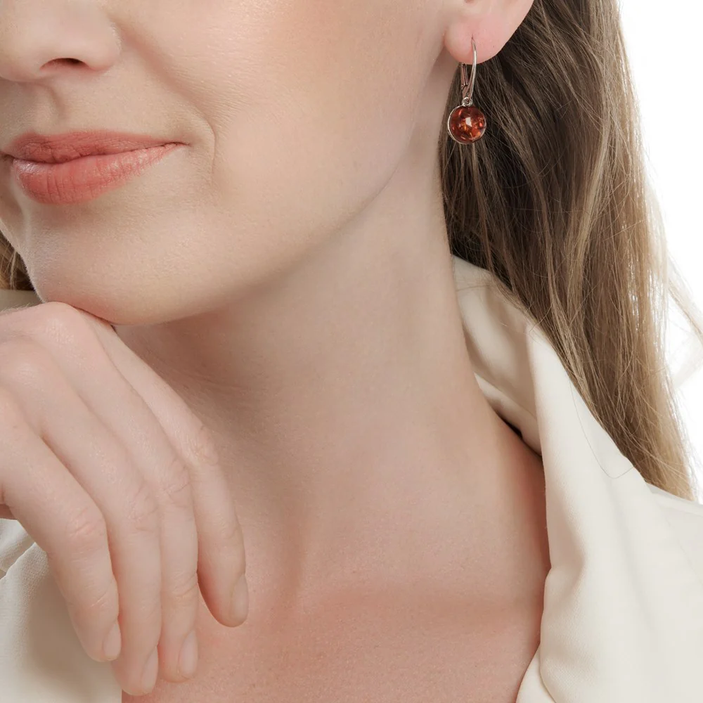 Orb of Fire Earrings - Image 3