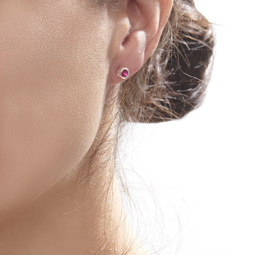 July Birthstone Studs - Image 3