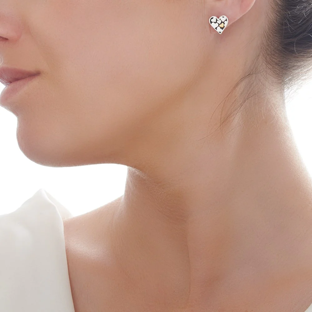 Heart of Gold Studs - Image 2