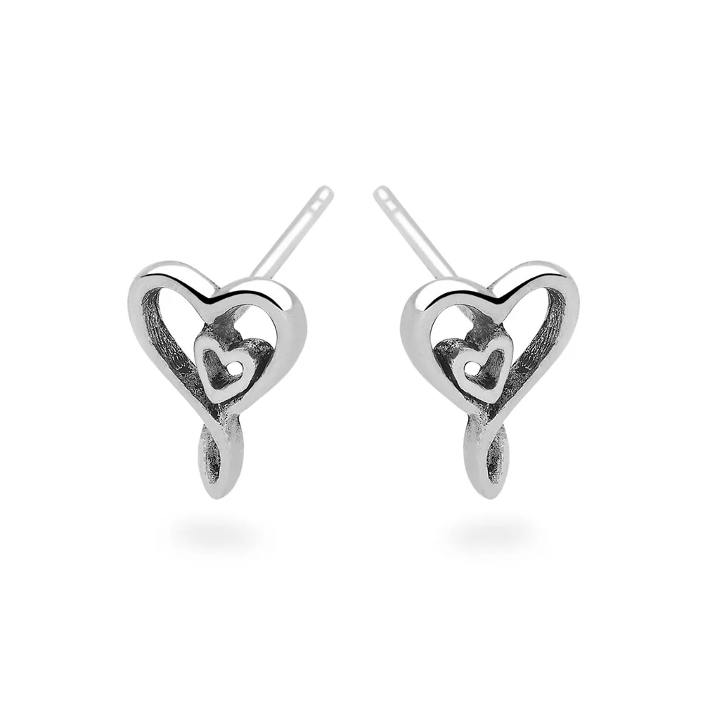 Mother's Love Silver Studs