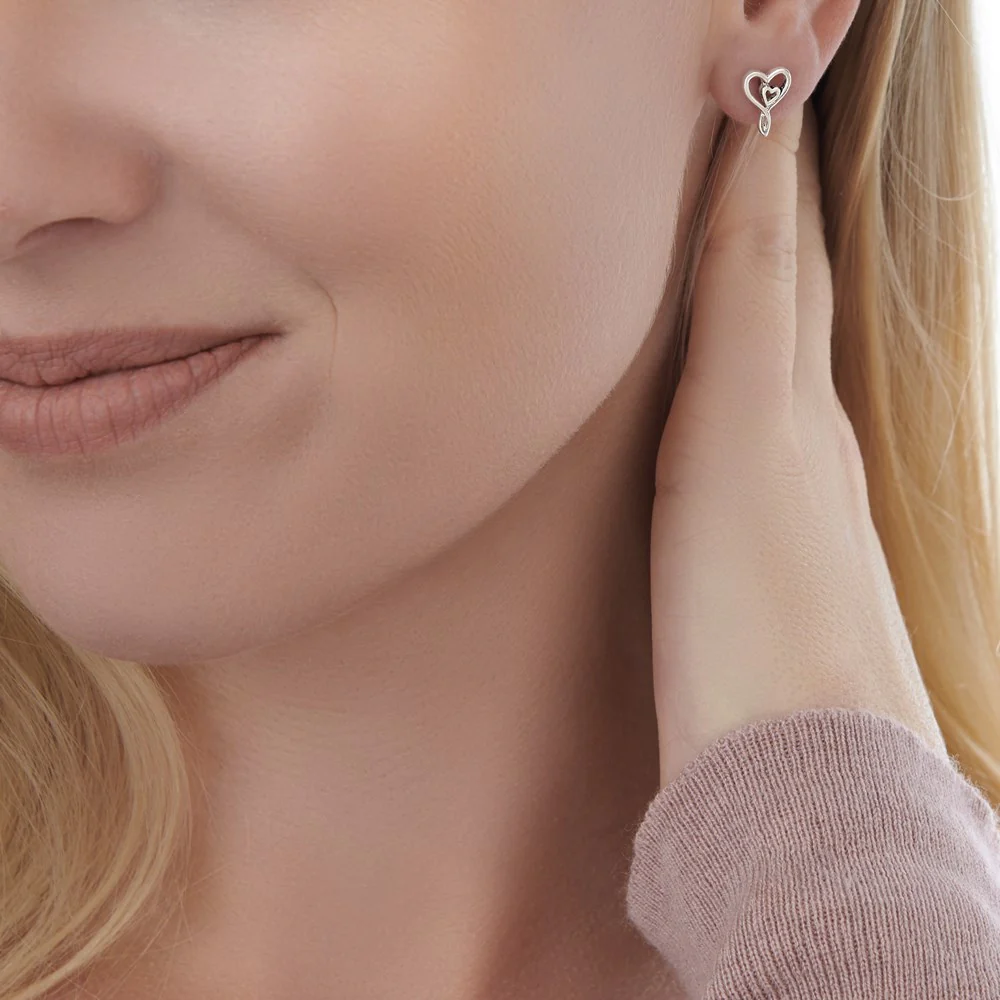 Mother's Love Silver Studs - Image 3