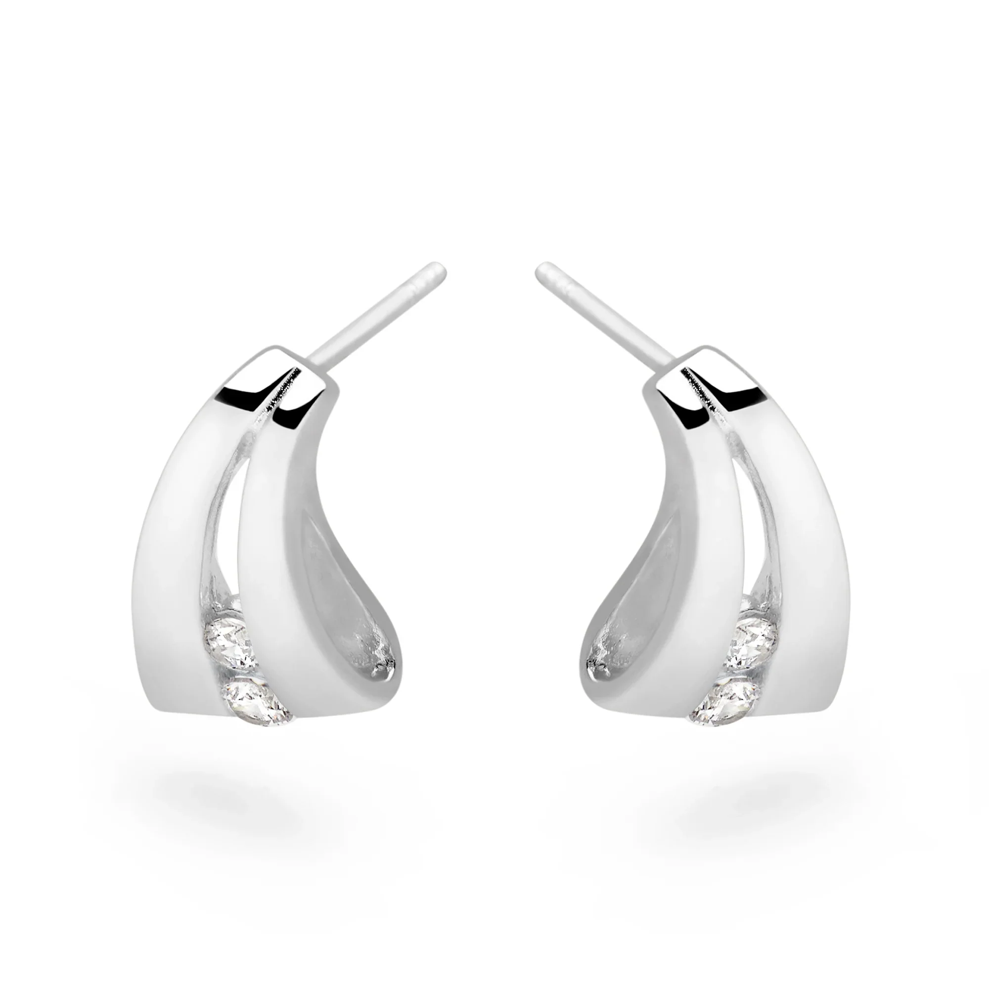 Nazare Wave Silver Earrings - Image 5