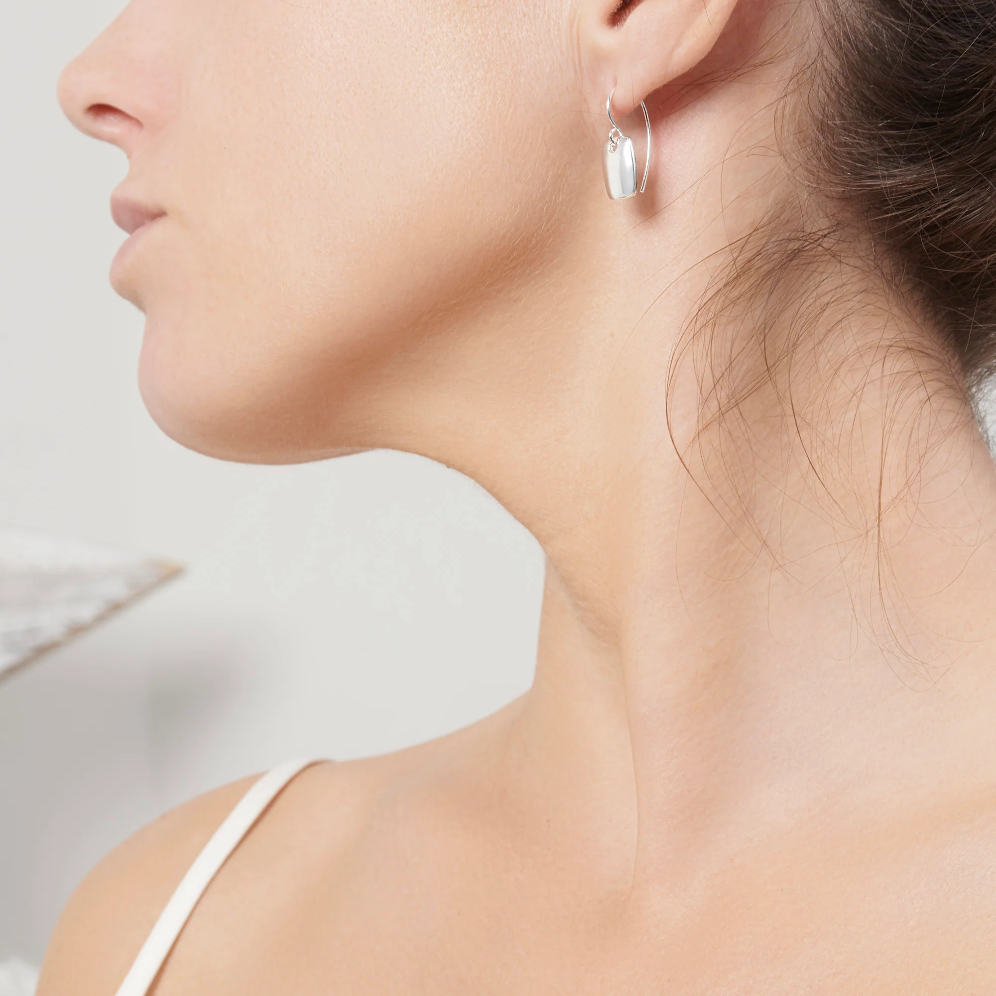 Piazza Silver Earrings - Image 3