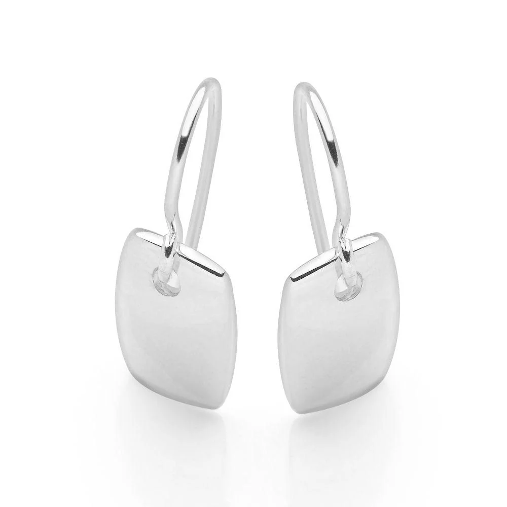 Piazza Silver Earrings - Image 4