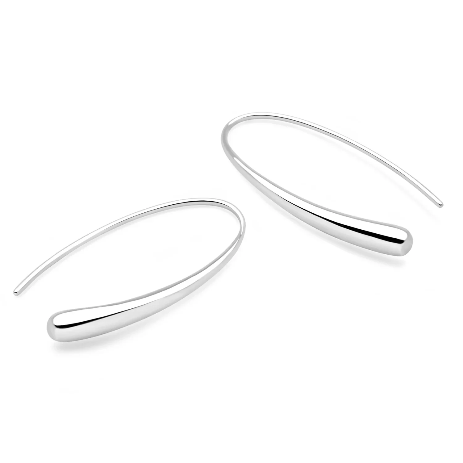 Slender Raindrop Earrings - Image 5