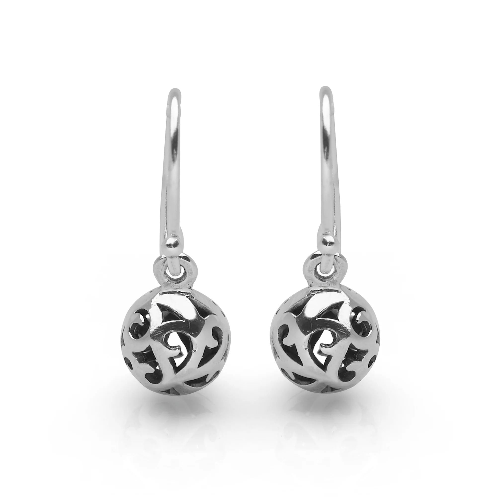 Filigree Ball Earrings - Image 4