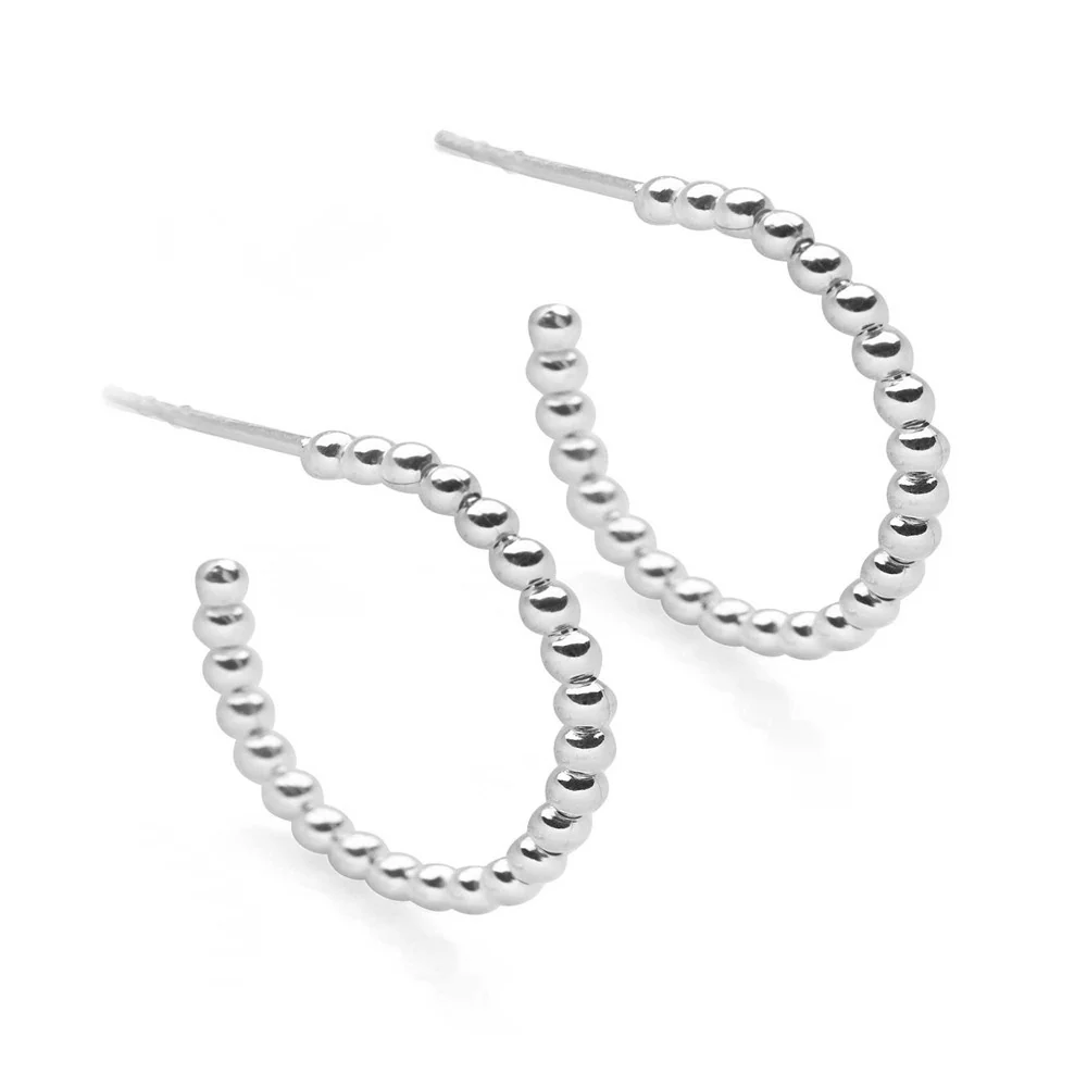 Santa Monica Silver Hoops - Midi - Image 3