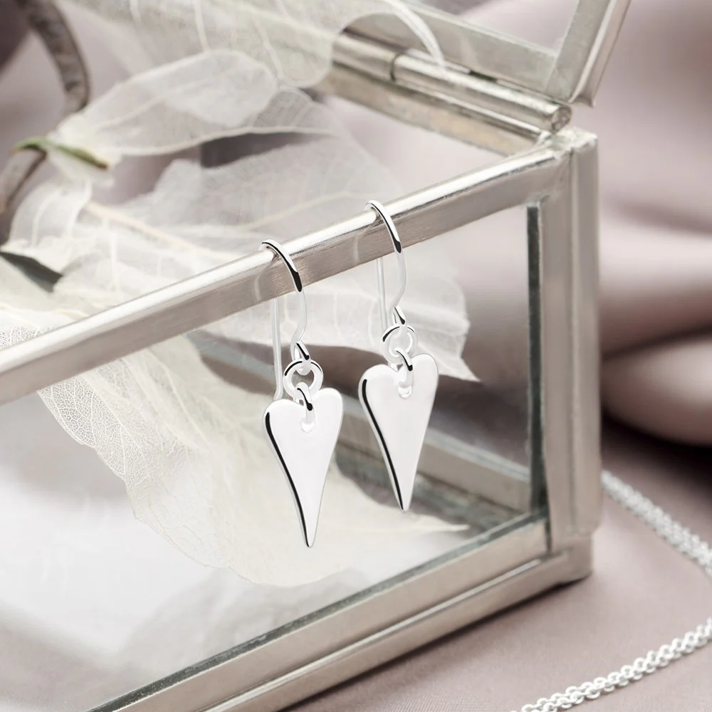Elegance Heart Earrings - Image 4
