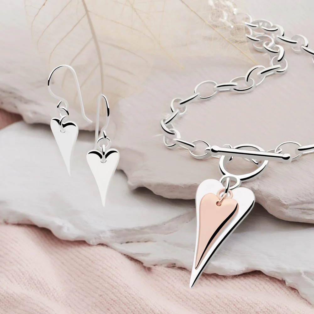 Elegance Heart Earrings - Image 5