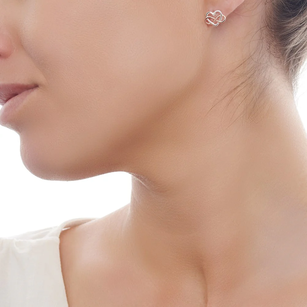 Eternal Love Stud Earrings - Image 2