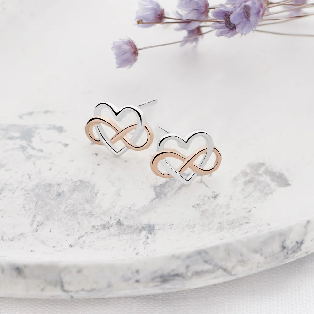 Eternal Love Stud Earrings - Image 3