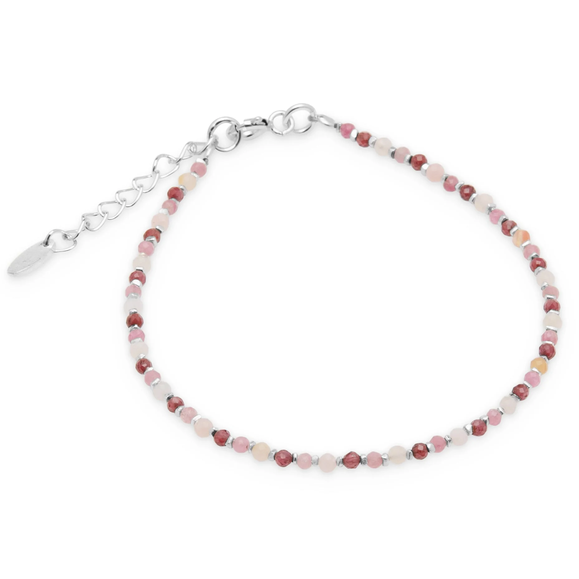 Faceted Candy Stone Bracelet