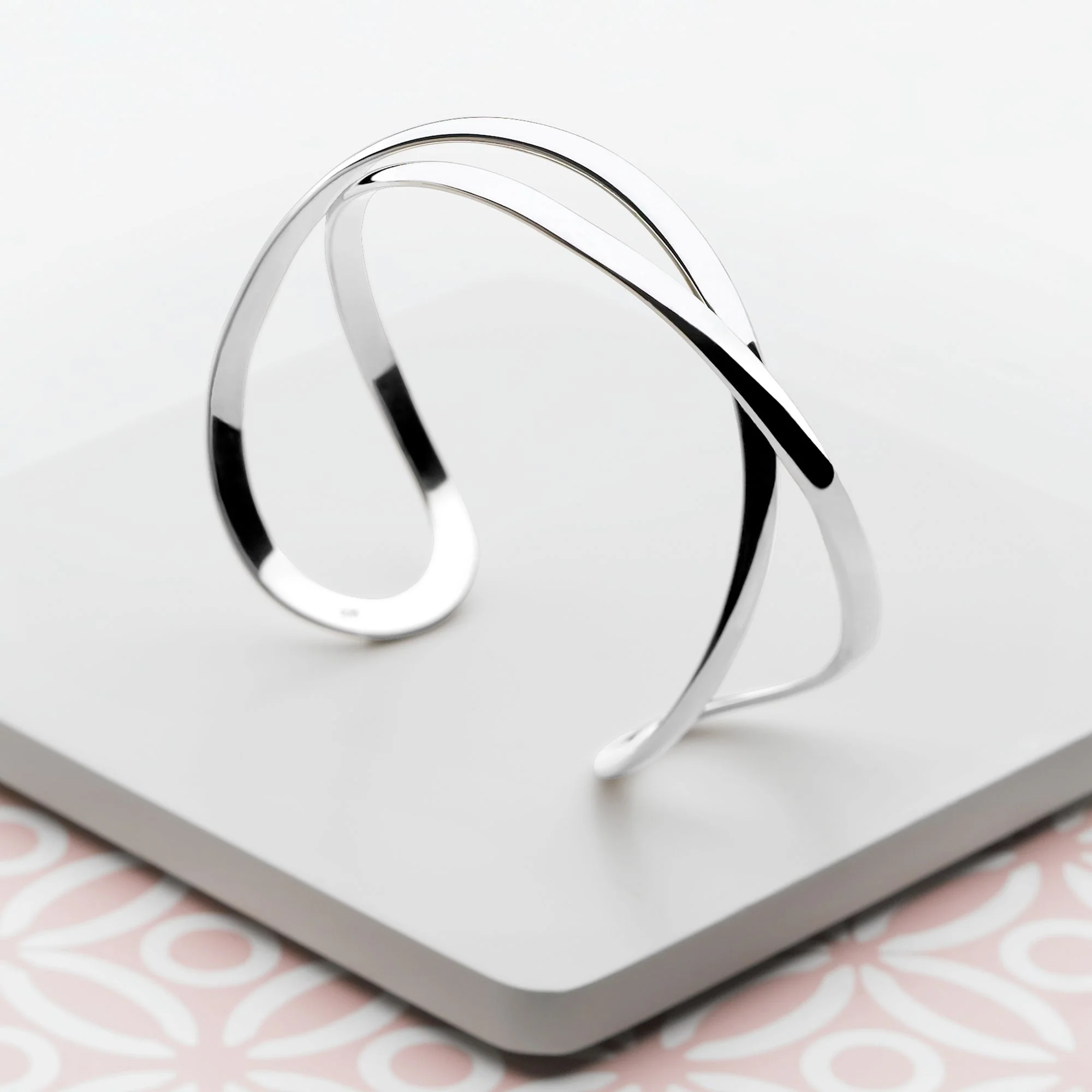 Forever Silver Bangle - Image 3