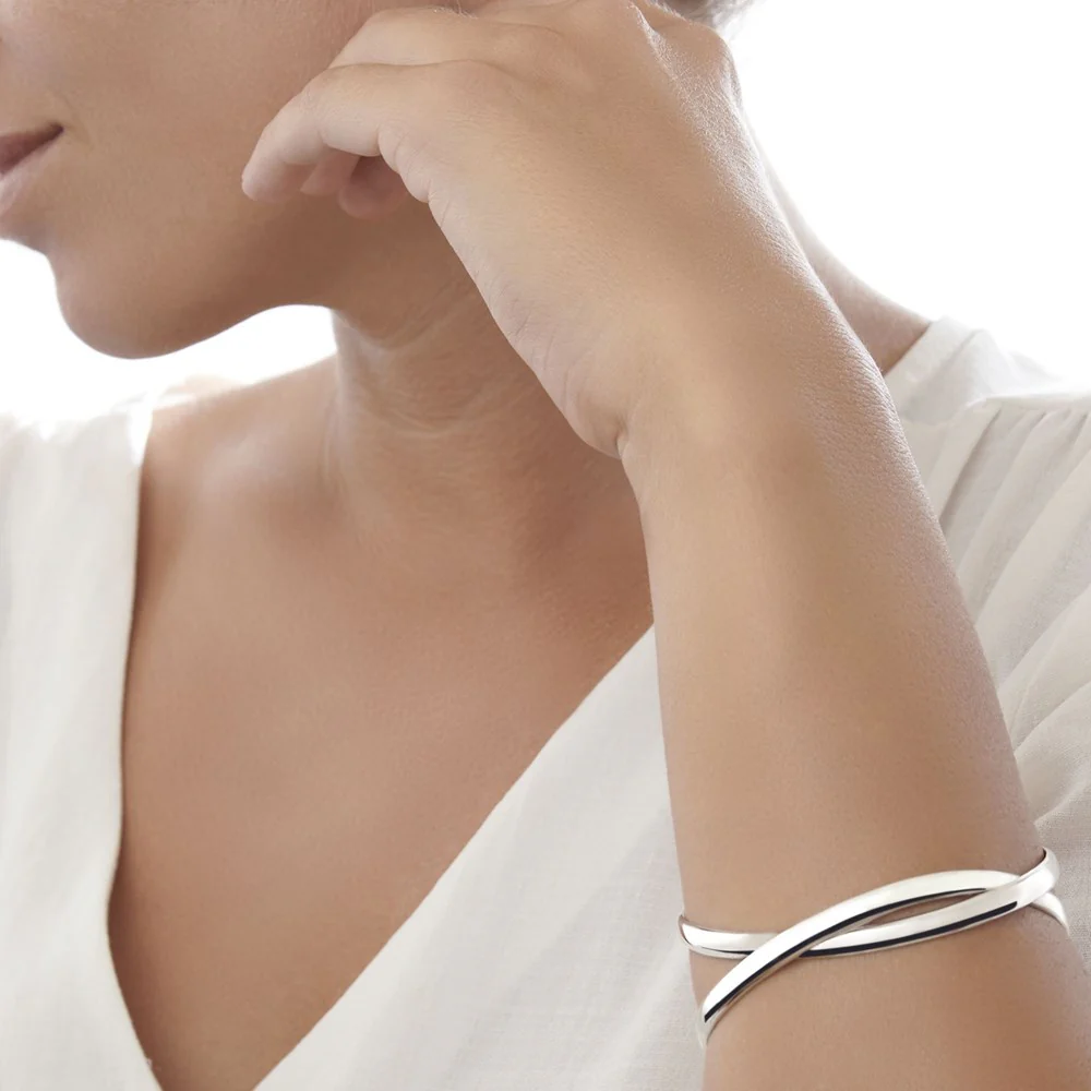 Forever Silver Bangle - Image 7