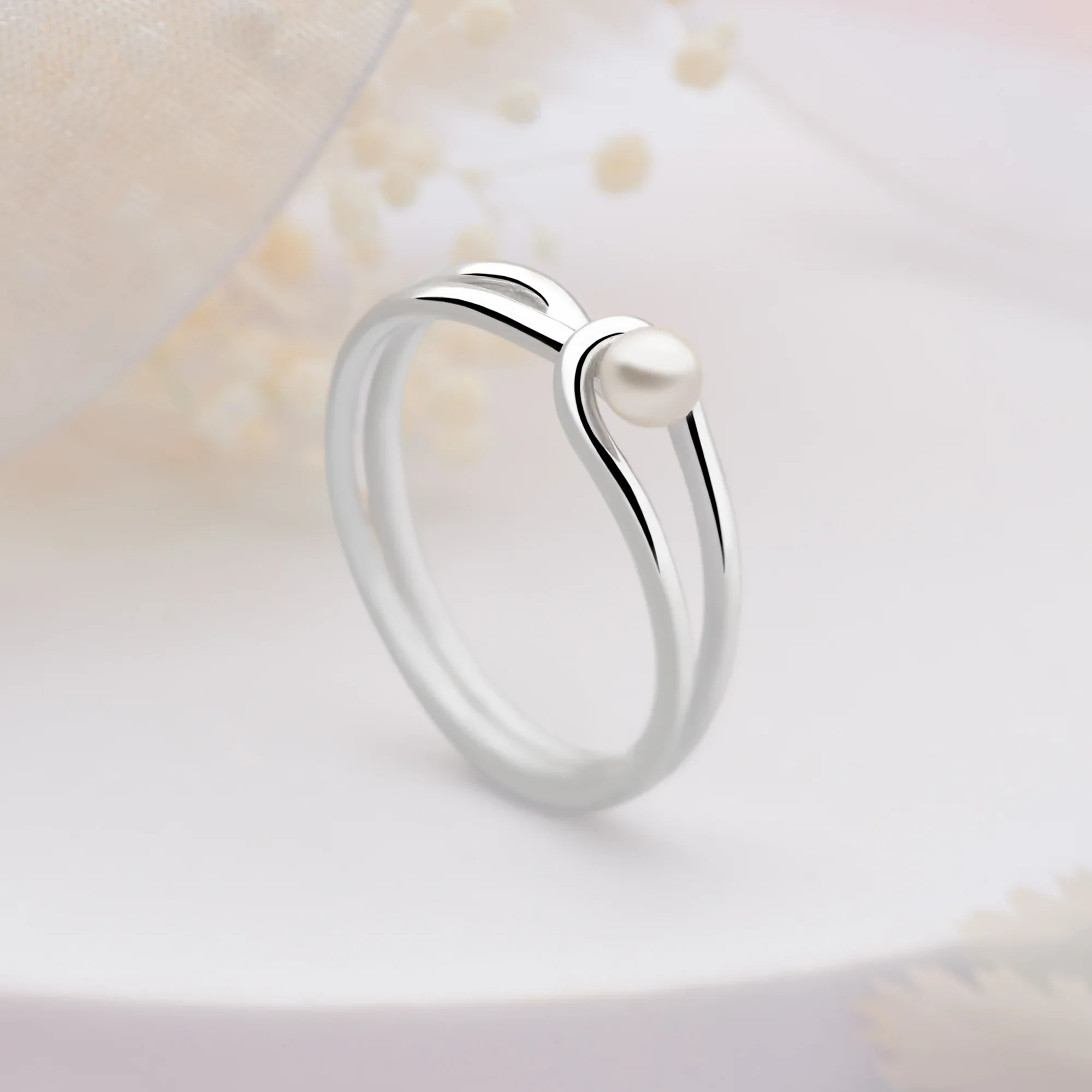 Freshwater Pearl Ring - Image 3