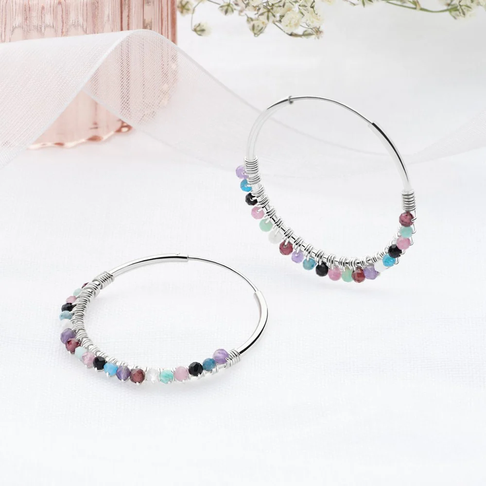 Gem Galaxy Hoops - Image 3