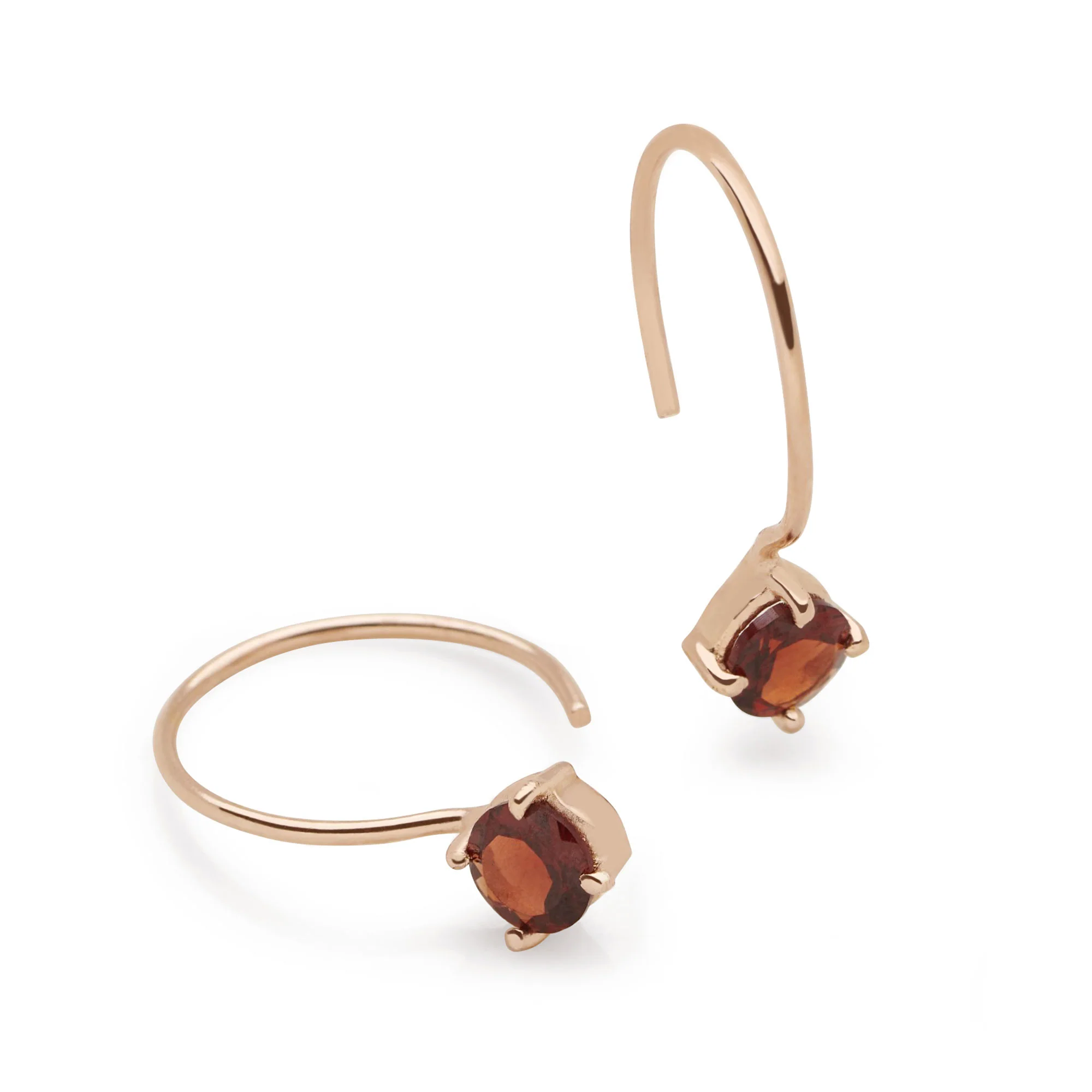 Garnet Arora Earrings