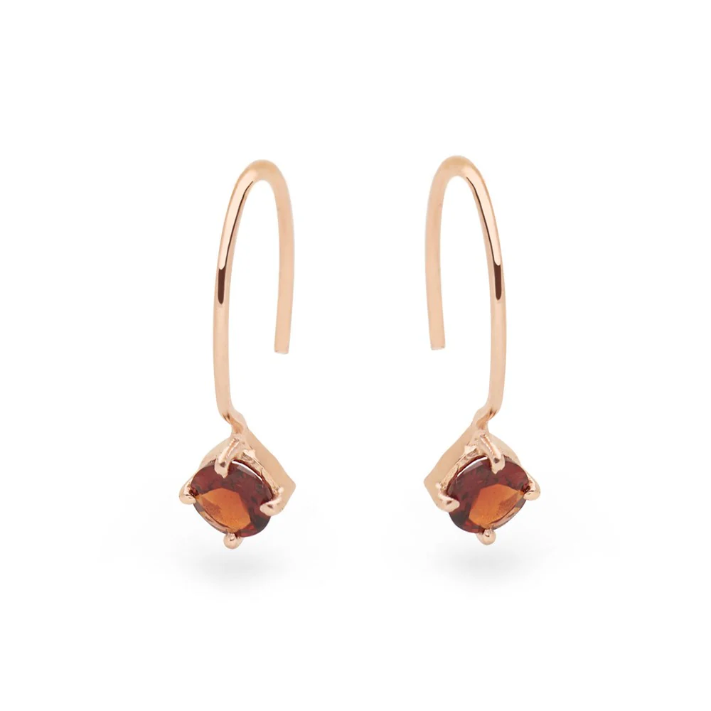 Garnet Arora Earrings - Image 3
