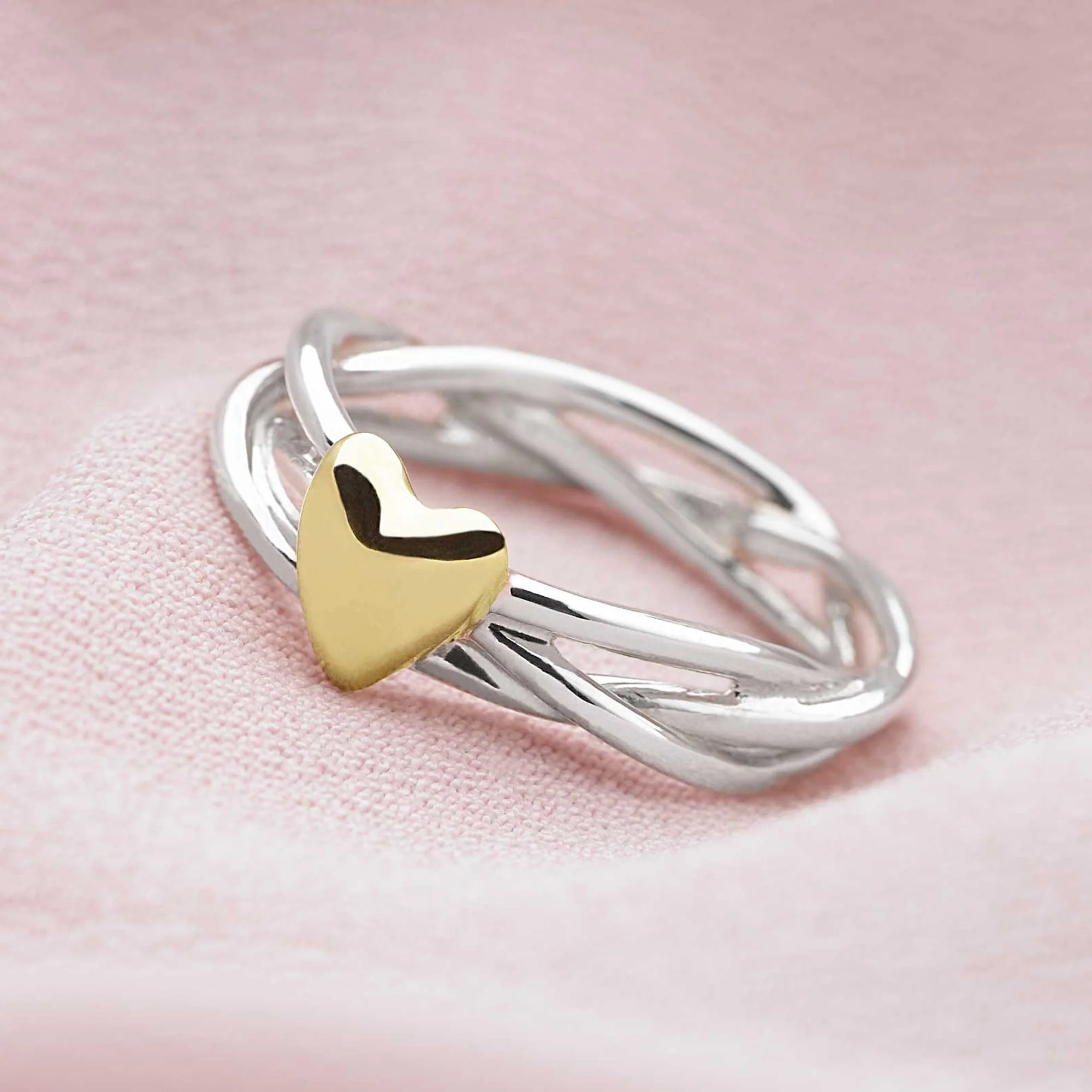 Golden Heart Ring - Image 3