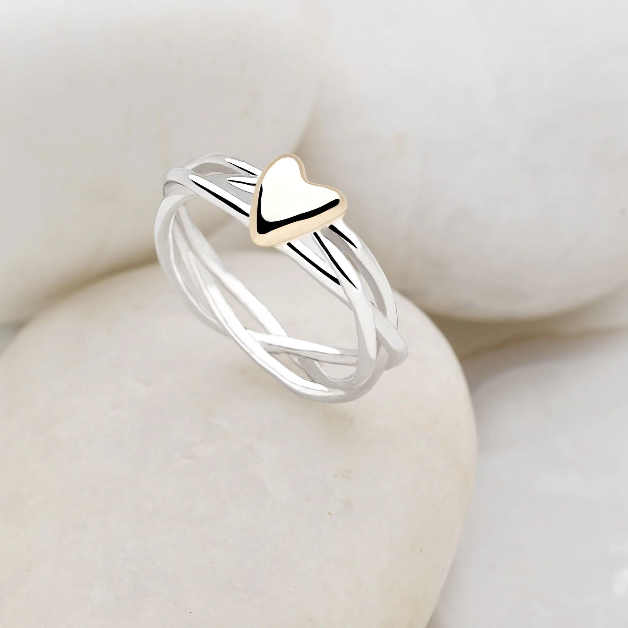 Golden Heart Ring - Image 4