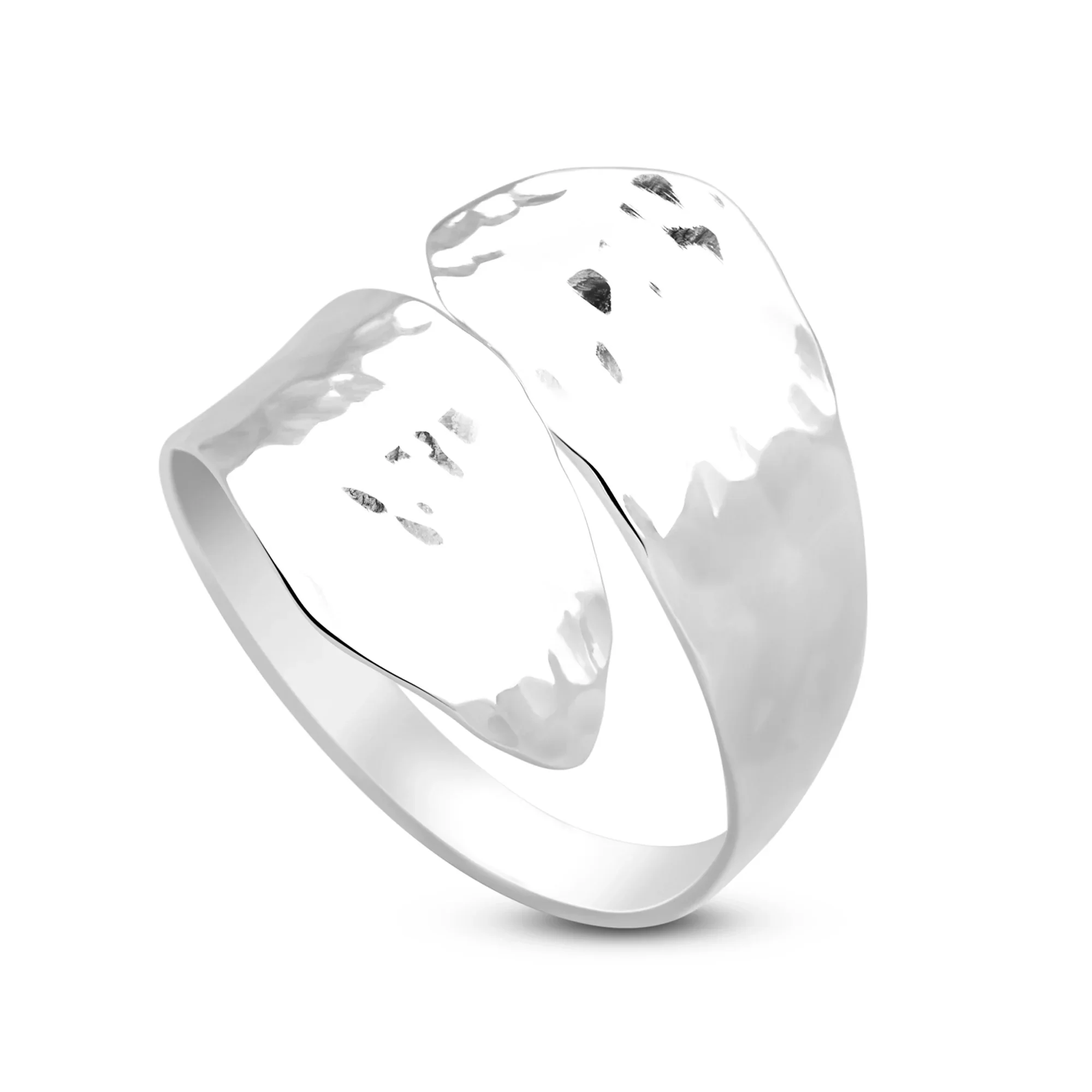 Hammered Stole Ring
